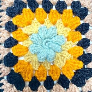 Custom GRANNY SQUARE corduroy one size trucker hats available upon request